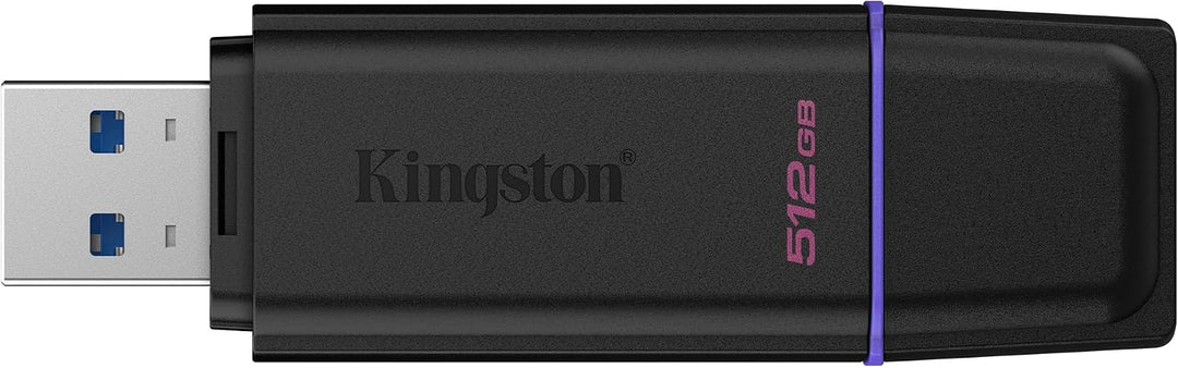 Kingston | Portable USB 3.2 Gen 1 DataTraveler Exodia 512GB - Black/Purple | DTXG2/512GB