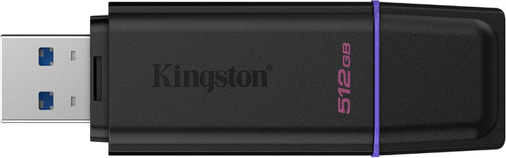 Kingston | Portable USB 3.2 Gen 1 DataTraveler Exodia 512GB - Black/Purple | DTXG2/512GB