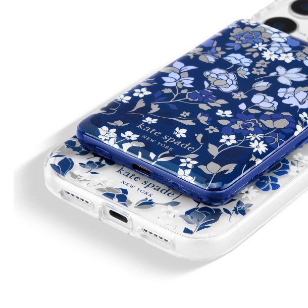 Kate Spade | MagSafe Battery Pack 5000 mAh Wireless - Flowerbed Blue | KS057066