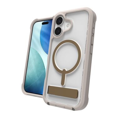 ZAGG | Graphene Rainier Snap Kickstand iPhone 17 Case - Sandstone | 702319164