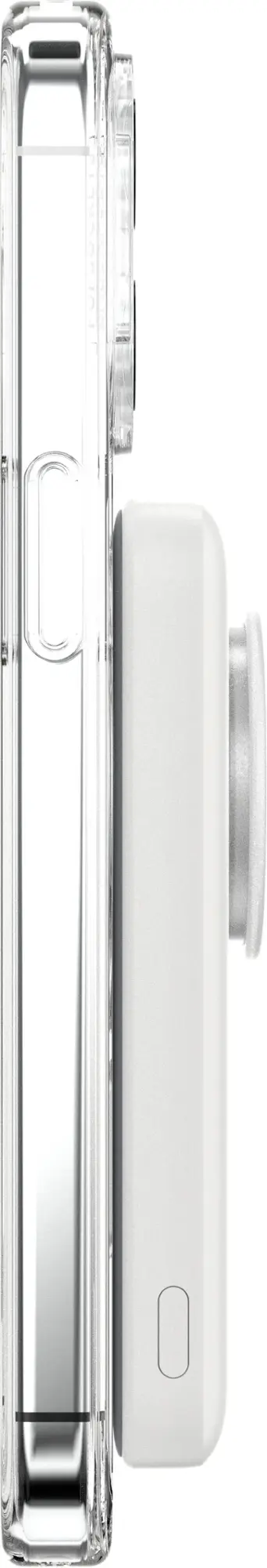 PopSockets | MagSafe Power Pack Charger 5000 mAh - White/Clear | 109-1599