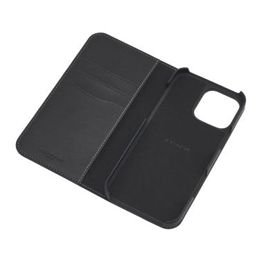 Coach | Folio Signature C Case iPhone 16 Pro - Charcoal | 15-13366