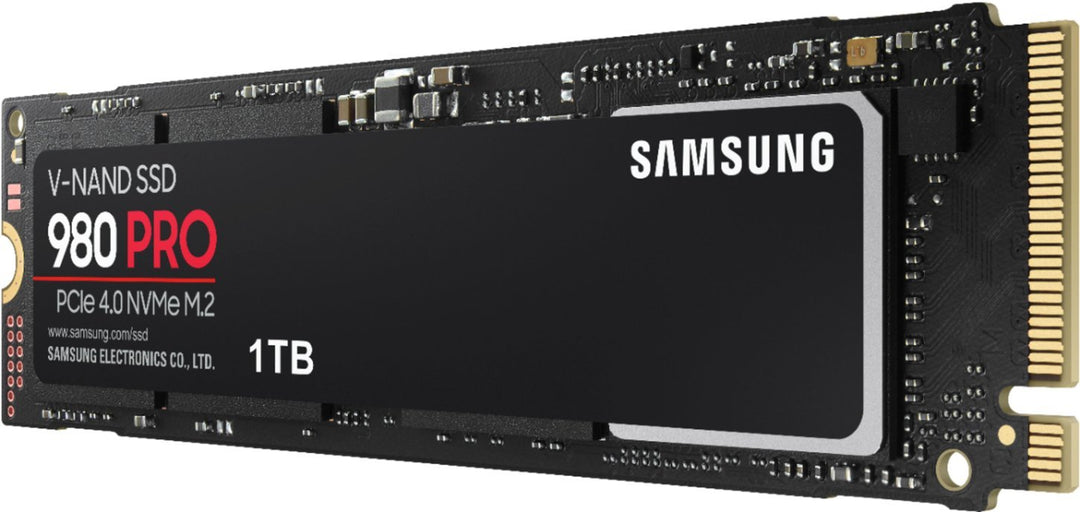 Samsung | 980 Pro 1TB NVMe Gen4 PCI Internal Solid State Drive | MZ-V8P1T0B/AM