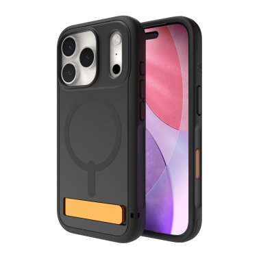 ZAGG | Graphene Sedona Snap Kickstand iPhone 17 Pro Case - Flood Black | 702319130