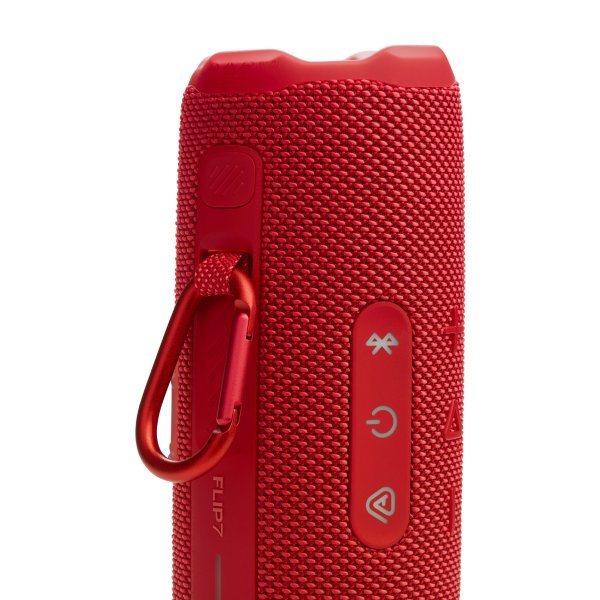 JBL | Flip 7 Waterproof Bluetooth Wireless Speaker - Red | JBLFLIP7REDAM