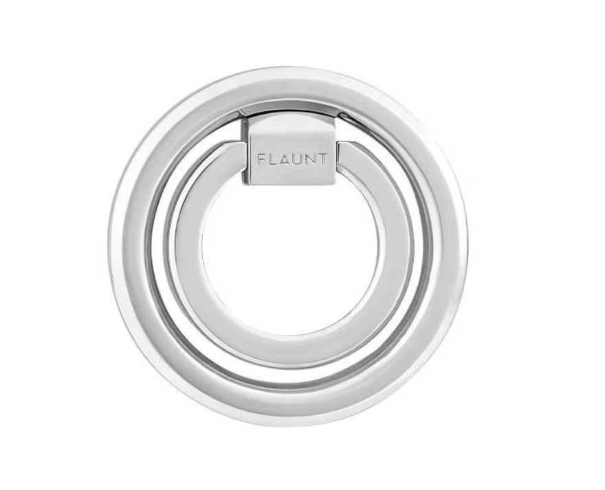 FLAUNT | Magnetic Ring Stand - Silver | FT057186