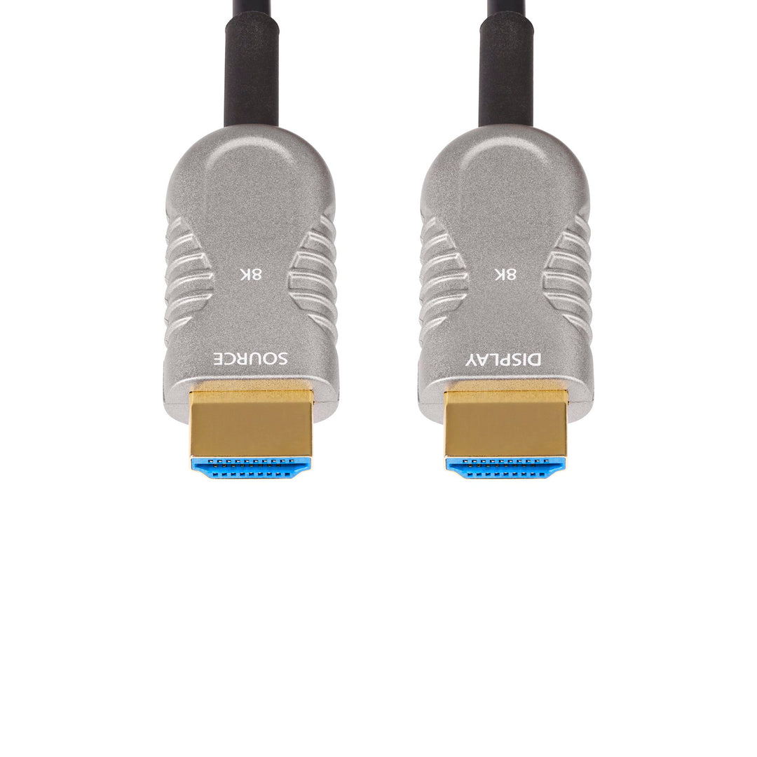 StarTech | HDMI 2.1 Hybrid Active Optical Cable (AOC), CMP, Plenum Rated, 8K Ultra High Speed HDMI Fiber Optic Cable 100ft (30.4m) |