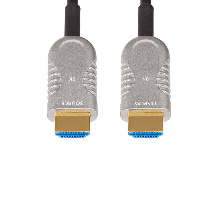 StarTech | HDMI 2.1 Hybrid Active Optical Cable (AOC), CMP, Plenum Rated, 8K Ultra High Speed HDMI Fiber Optic Cable 100ft (30.4m) |