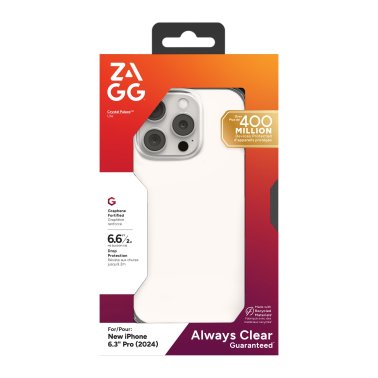 ZAGG | Crystal Palace GrapheneLite Case iPhone 16 Pro - Clear | 15-13415