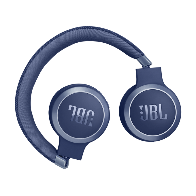 JBL | Live 670NC Wireless On-Ear True Adaptive Headphones - Blue | JBLLIVE670NCBLUAM