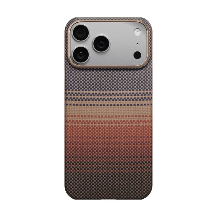 Pitaka | Ultra-Slim Case Aramid Fiber iPhone 17 Pro Max w/ Camera Control Button -  Sunset | KI1702SPM