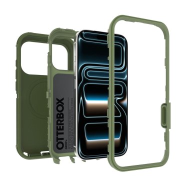 Otterbox | Defender Pro MagSafe iPhone 18 Pro/17 Pro + Camera Control Case - Halfwise Green | 77-000951