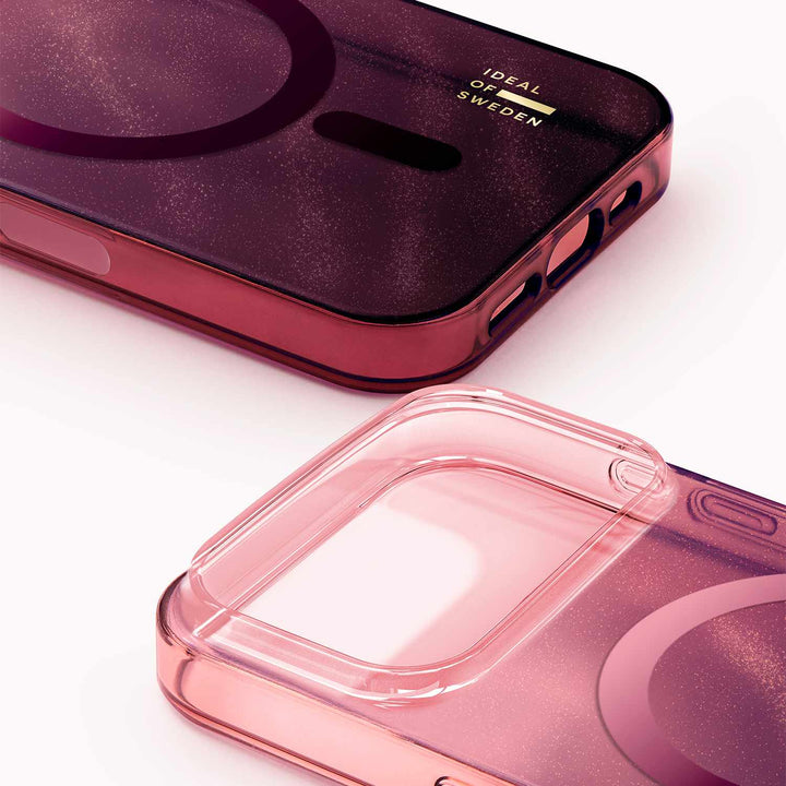 Ideal of Sweden | Glitter Glow MagSafe Case iPhone 18 Pro /17 Pro - Cherry Lacquer | IDCLCMSI2661P564