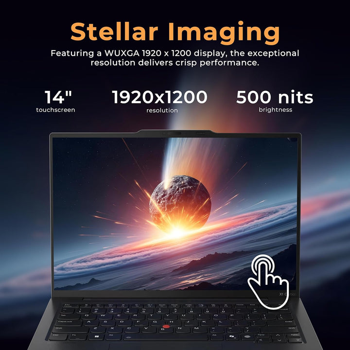 Lenovo | X1 Carbon G13 13" 2.8k OLED 120Hz Ultra 7 265U 16GB DDR5 512GB W11 PRO 1YR  | 21NYS3PY00