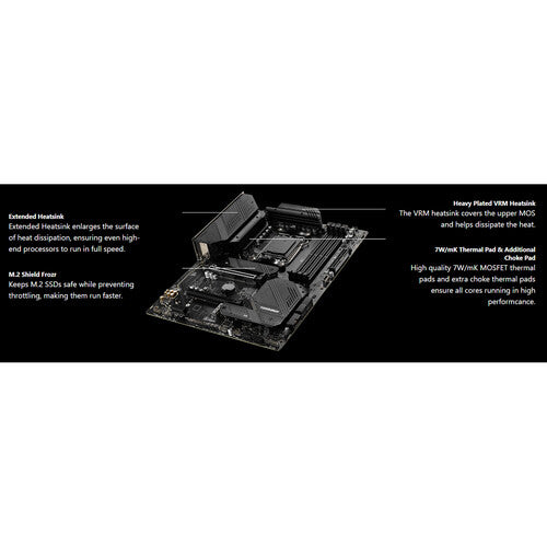 MSI | Motherboard MAG B650 TOMAHAWK WIFI AM5 ATX - Black | B650TOMAHAWKWIFI