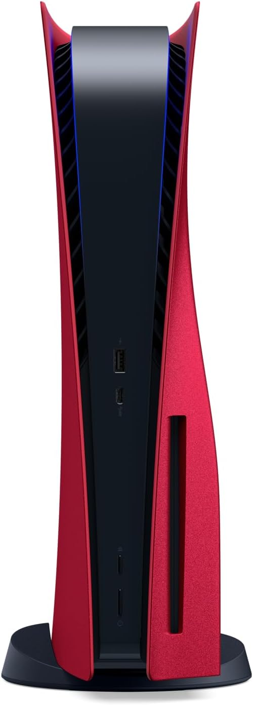 Sony | PlayStation PS5 Slim - Standard Ed. Console Cover - Volcanic Red | 1000040156