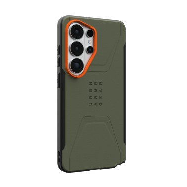 UAG | Civilian w/Magnet Case Samsung Galaxy S26 Ultra - Olive Drab/Orange | 214535117297
