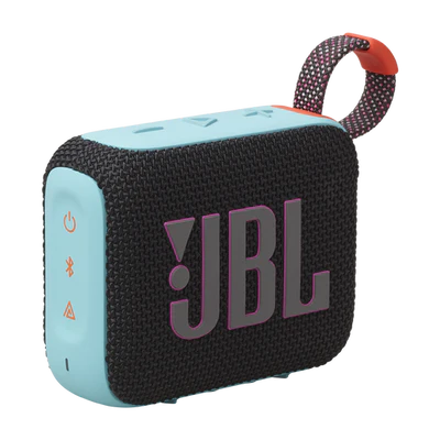 JBL | Go 4 Waterproof Bluetooth Wireless Speaker - Black/Orange | JBLGO4BLKOAM | PROMO ENDS OCT 17 | REG. PRICE $69.99