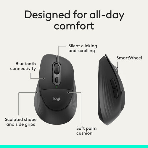 Logitech | Signature Comfort Plus MK880 Wireless Keyboard & Mouse Combo - Black | 920-013968