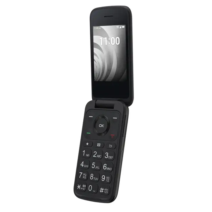 TCL | Flip - Unlocked Phone | 4058E-2AVHCA1