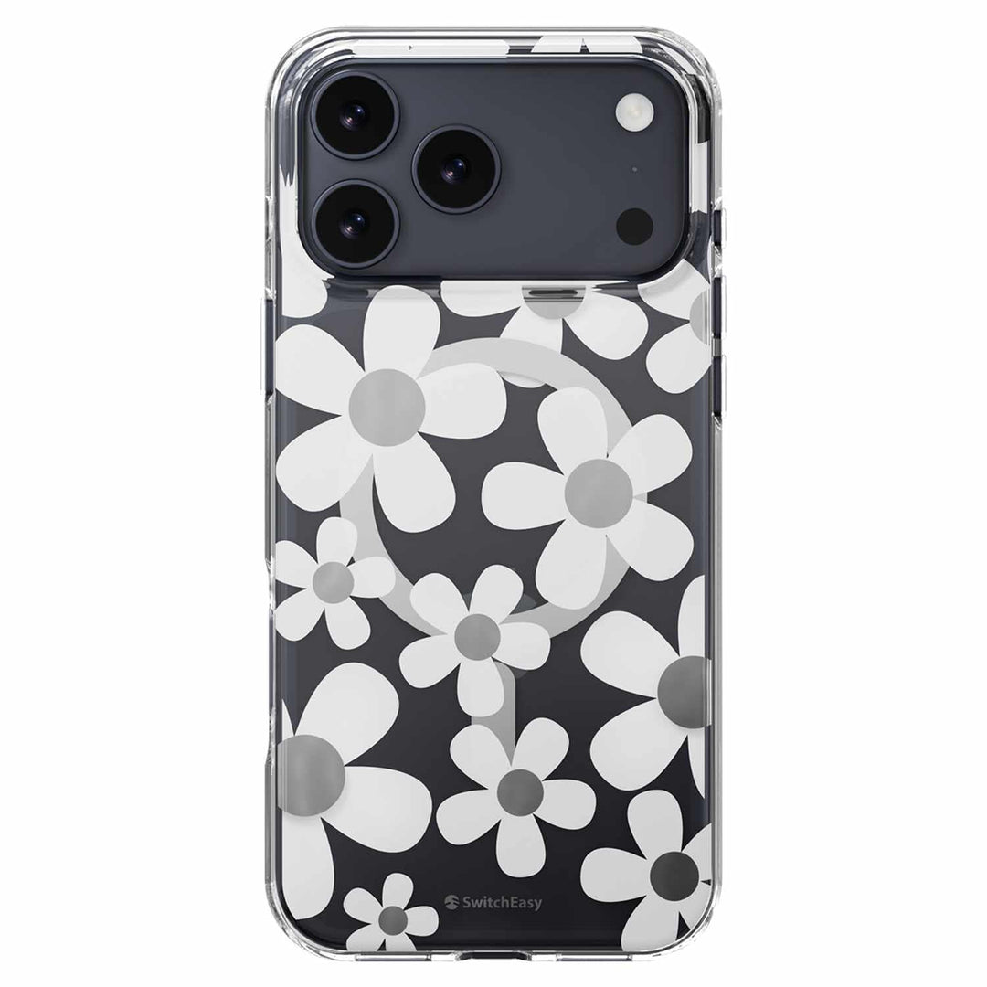 SwitchEasy | Fleur 3D MagSafe Case iPhone 17 Pro Max - White | SPH17M269WH25