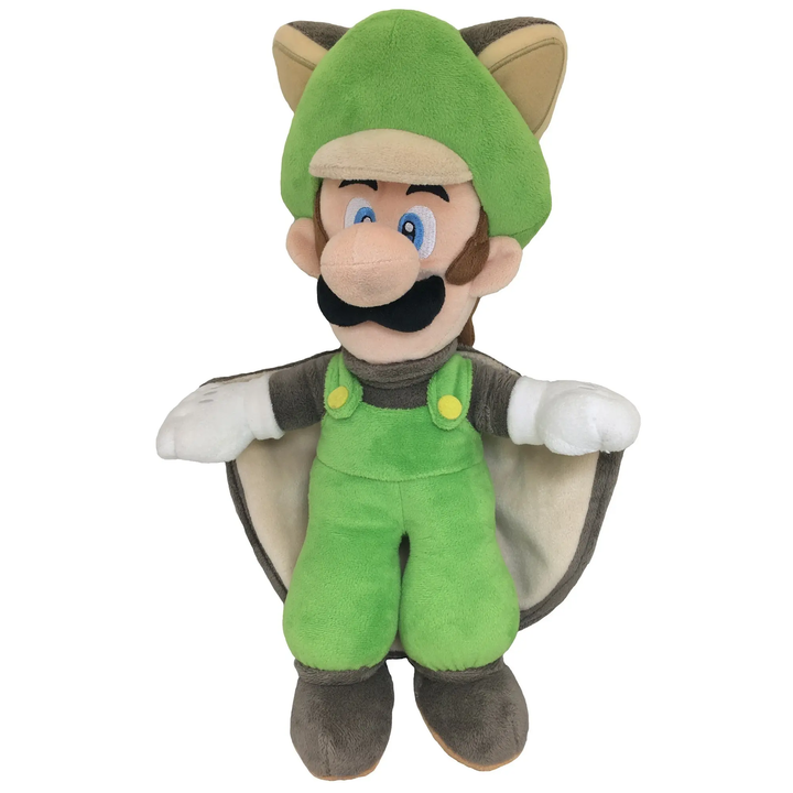 Little Buddy | Flying Squirrel (Musasabi) Luigi Official New Super Mario Bros 9" Plush