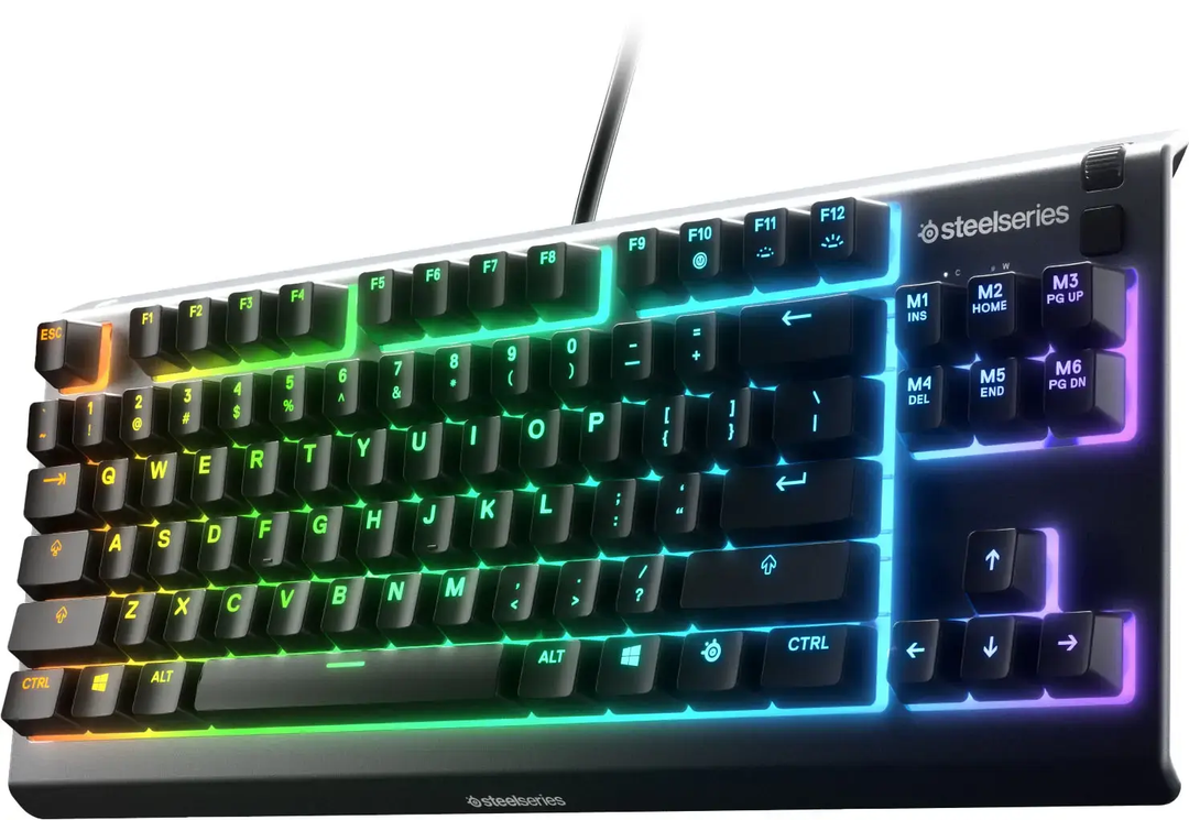 SteelSeries | Apex 3 TKL Backlit Mechanical Tactile Gaming Keyboard - Black | 64831