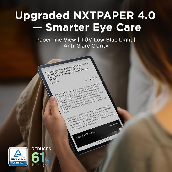 TCL | Nxtpaper 11 Plus 256GB - Black | 9469X2-2AOFUS11