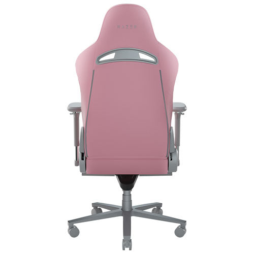 Razer | Enki Ergonomic Faux Leather PC Gaming Chair - Quartz | RZ38-03720200-R3U1