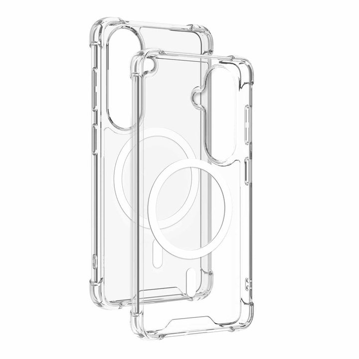 Blu Element | DropZone Rugged Case w/Magnets for Samsung Galaxy S26 FE/Galaxy S25 FE - Clear | BEDZR26SFE1