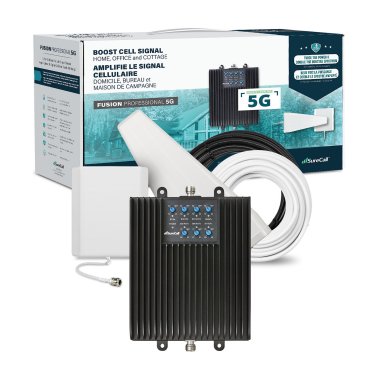SO SureCall | Fusion Professional 5G 8-Band Ultra-Wideband In-Building Signal Booster Kit | SC-FusionProCA