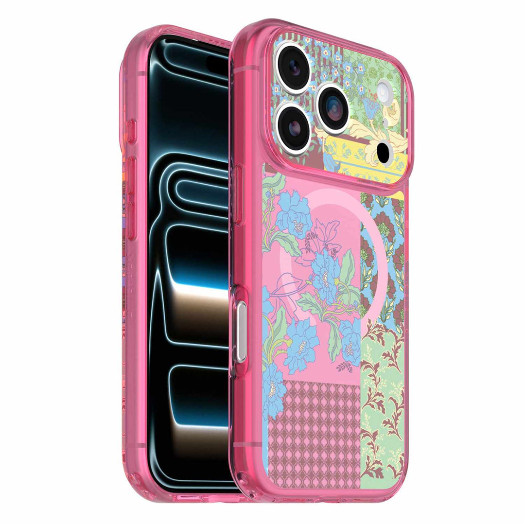 Otterbox | Lumen MagSafe Case iPhone 18 Pro/17 Pro  - Patchwork Petals | 77-001135
