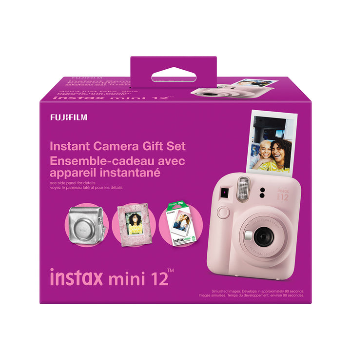 //// Fujifilm | Instax Camera Mini 12 Gift Set - Blossom Pink | 600024465