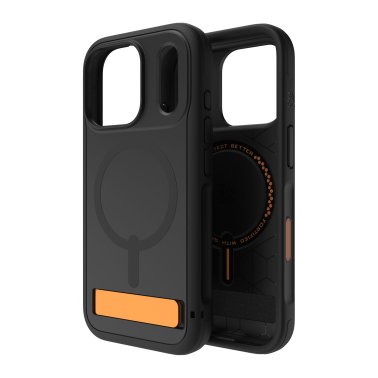 ZAGG | Graphene Sedona Snap Kickstand iPhone 17 Pro Case - Flood Black | 702319130