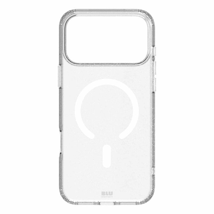 Blu Element | DropZone Rugged MagSafe Case iPhone 17 Pro Max - Clear  / Glitter | BEDZRMG17G4