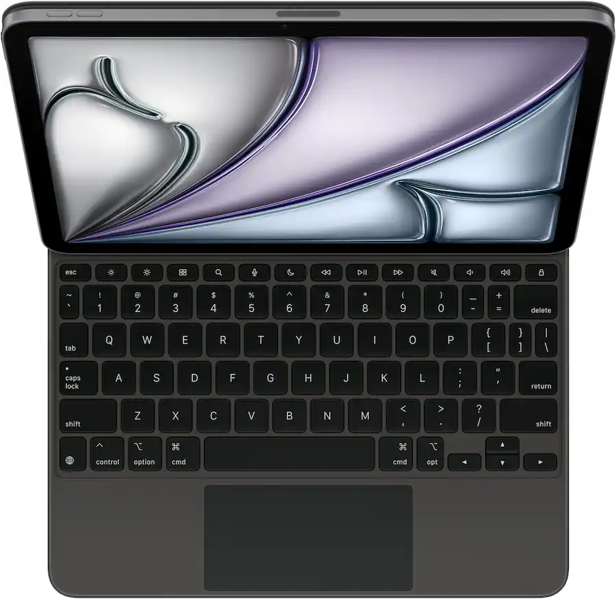 Apple | Magic Keyboard for iPad Air 11" (M4/ M3 / M2 ) US English - Black | MGYX4LL/A