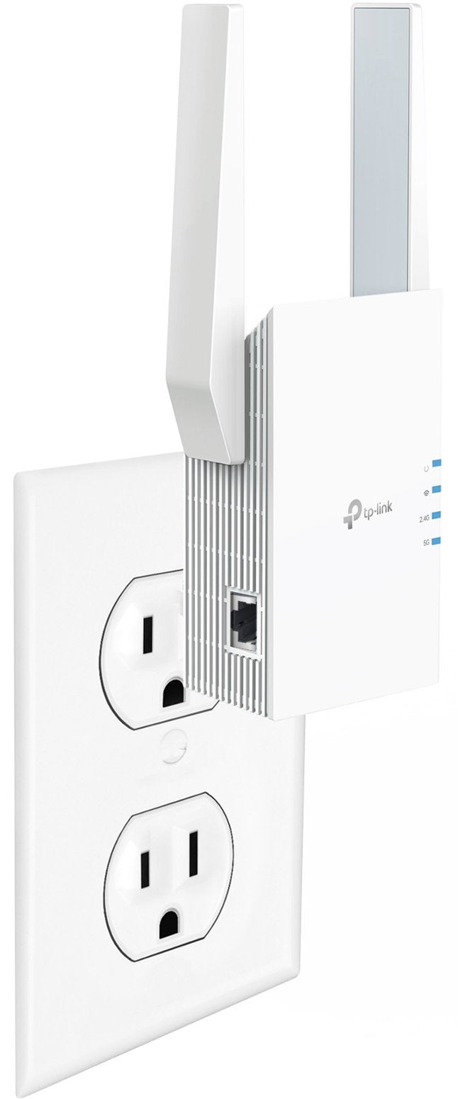 TP-Link | Dual-Band Wi-Fi 6 Range Extender Mesh  AX3000 - White | RE705X