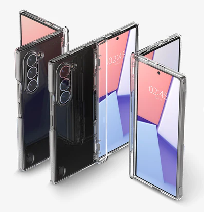 Spigen | Crystal Hybrid Pro Case for Galaxy Z Fold 6 - Clear | SGPACS07831