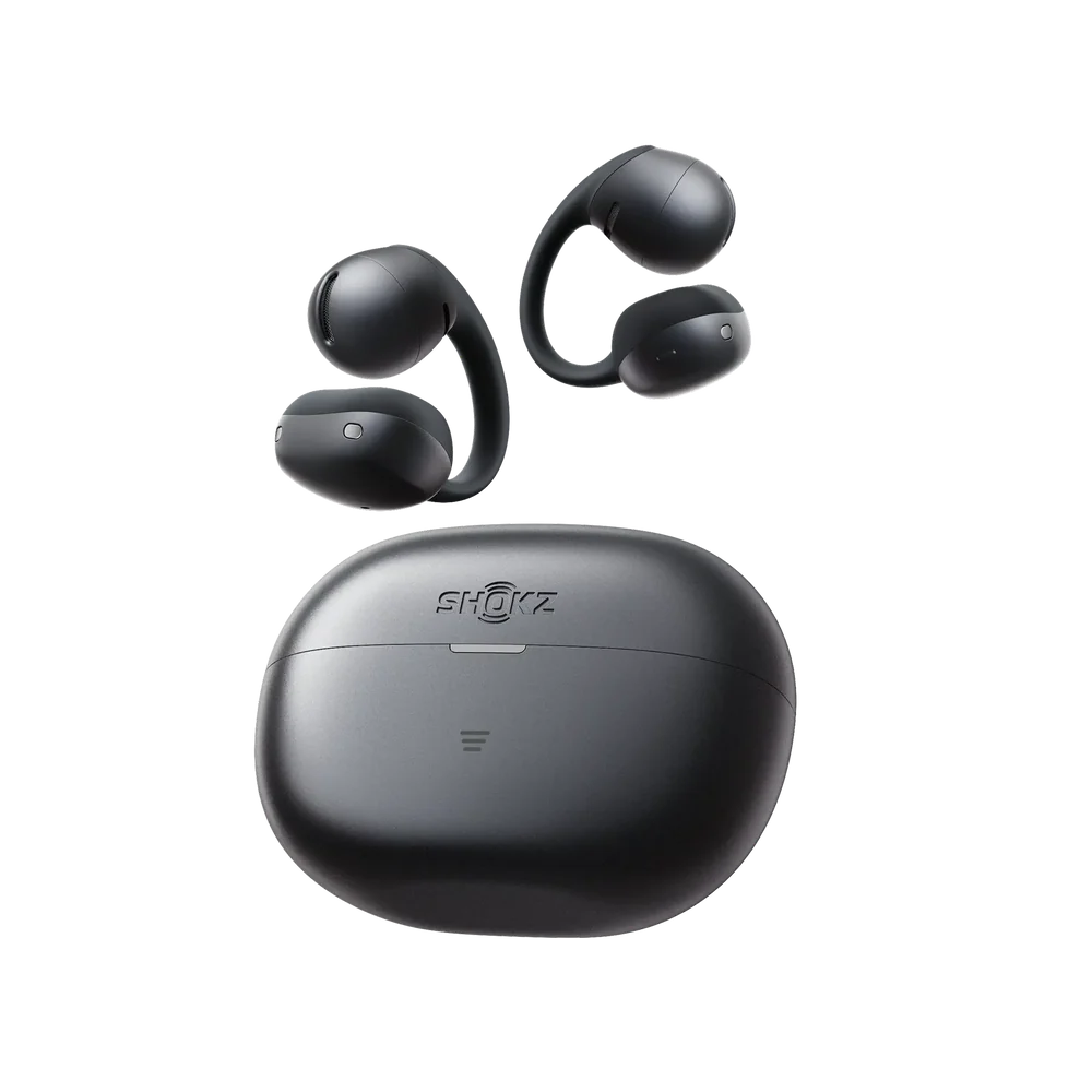 Shokz | OpenDots Air Open-Ear True Wireless Earbuds - Black | E210-ST-BK-CA-326