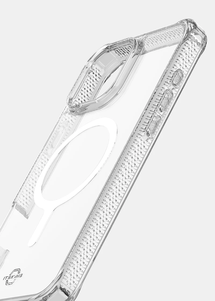 ITSKINS | Hybrid_R MagSafe Case iPhone 16 Pro - Clear | 120-8514