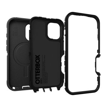 OtterBox | Defender Pro w/ MagSafe Series Case iPhone 16 - Black | 77-96013