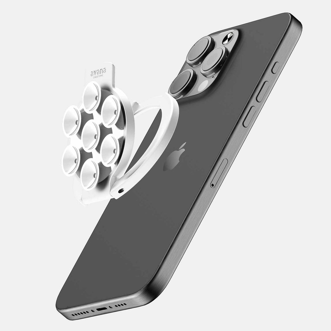 /// Avana | Stick-On MagSafe Stand - White | ASUNAVKSDWITE