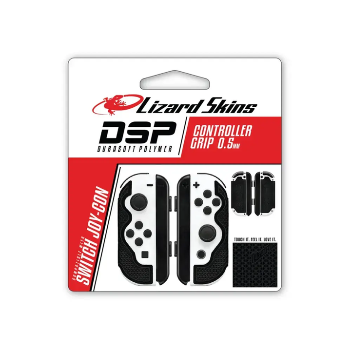 Lizard Skins | DSP Controller Grip for Switch Joy-Con - Jet Black | N-ACCNSW-0621