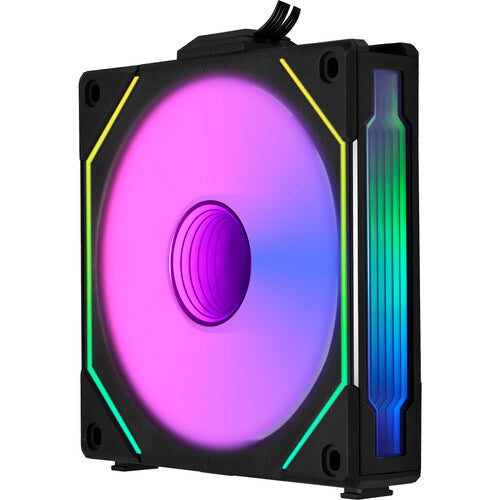 Lian-Li | Uni Fan SL-Infinity Reverse Blade Case Fan SL120 120mm - Black | UF-RSLIN120-1B