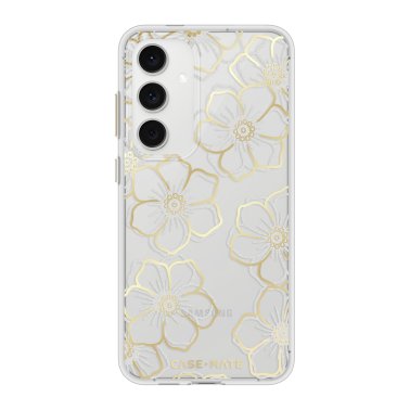 Case-Mate | Floral Gems Case Samsung Galaxy S24 FE - Gold | 15-13605