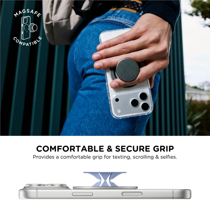 PopSockets | MagSafe Low-Pro Grip - Blue Aura | PS-809726