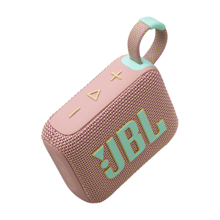 JBL | Go 4 Waterproof Bluetooth Wireless Speaker - Pink | JBLGO4PINKAM  | PROMO ENDS FEB. 28 | REG. PRICE $69.99