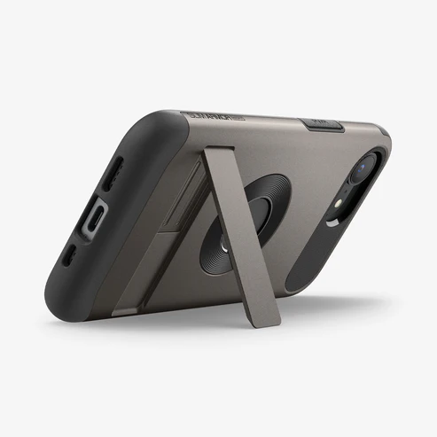 Spigen | Slim Armor Magfit Case for iPhone 16e - Gunmetal | ACS09130