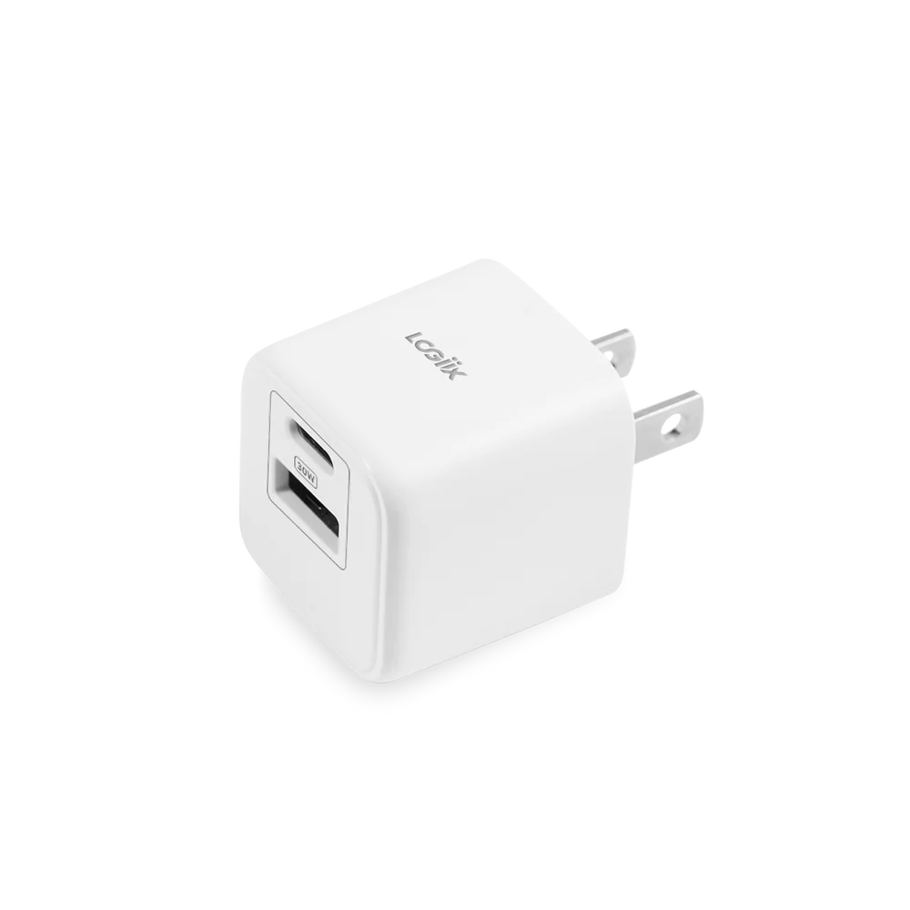 LOGiiX | Power Cube Mini Duo 30W - White | LGX-13705