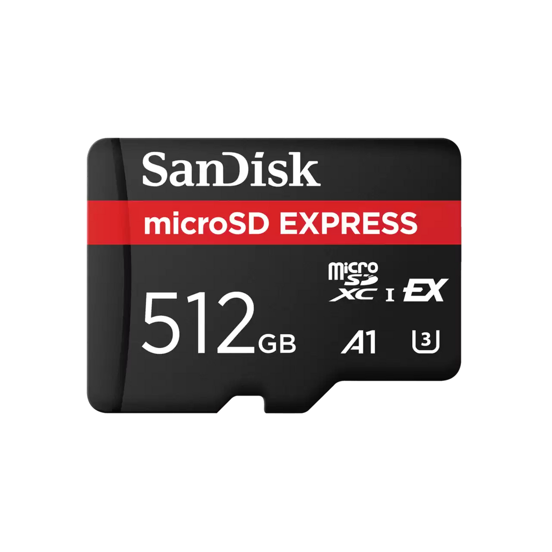 SanDisk | microSD Express Memory Card 512GB 880MB/s UHS-I | SDSQXFN-512G-GN4NN